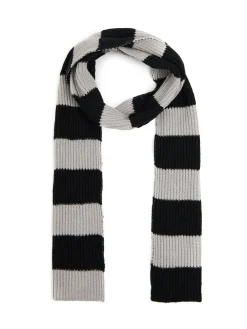 Cropp Szaliki*Szaro-czarny szalik