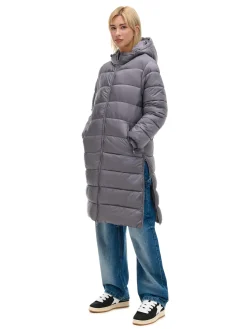 Cropp Kurtki, Płaszcze*płaszcz puffer z kapturem