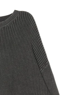 Cropp Swetry*sweter z prążkowanej dzianiny