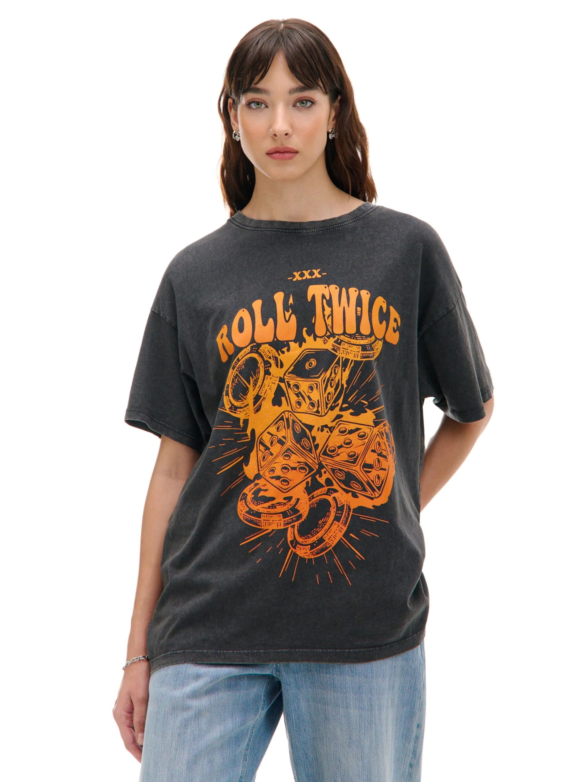 Cropp Koszulki, Topy*T-shirt z kolorowym nadrukiem