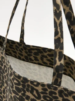 Cropp Torby, Plecaki*Torba shopper w panterkę