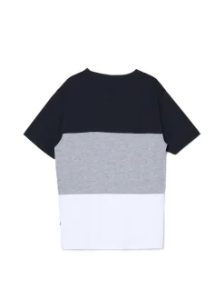 Cropp Koszulki*Trójkolorowa koszulka w pasy