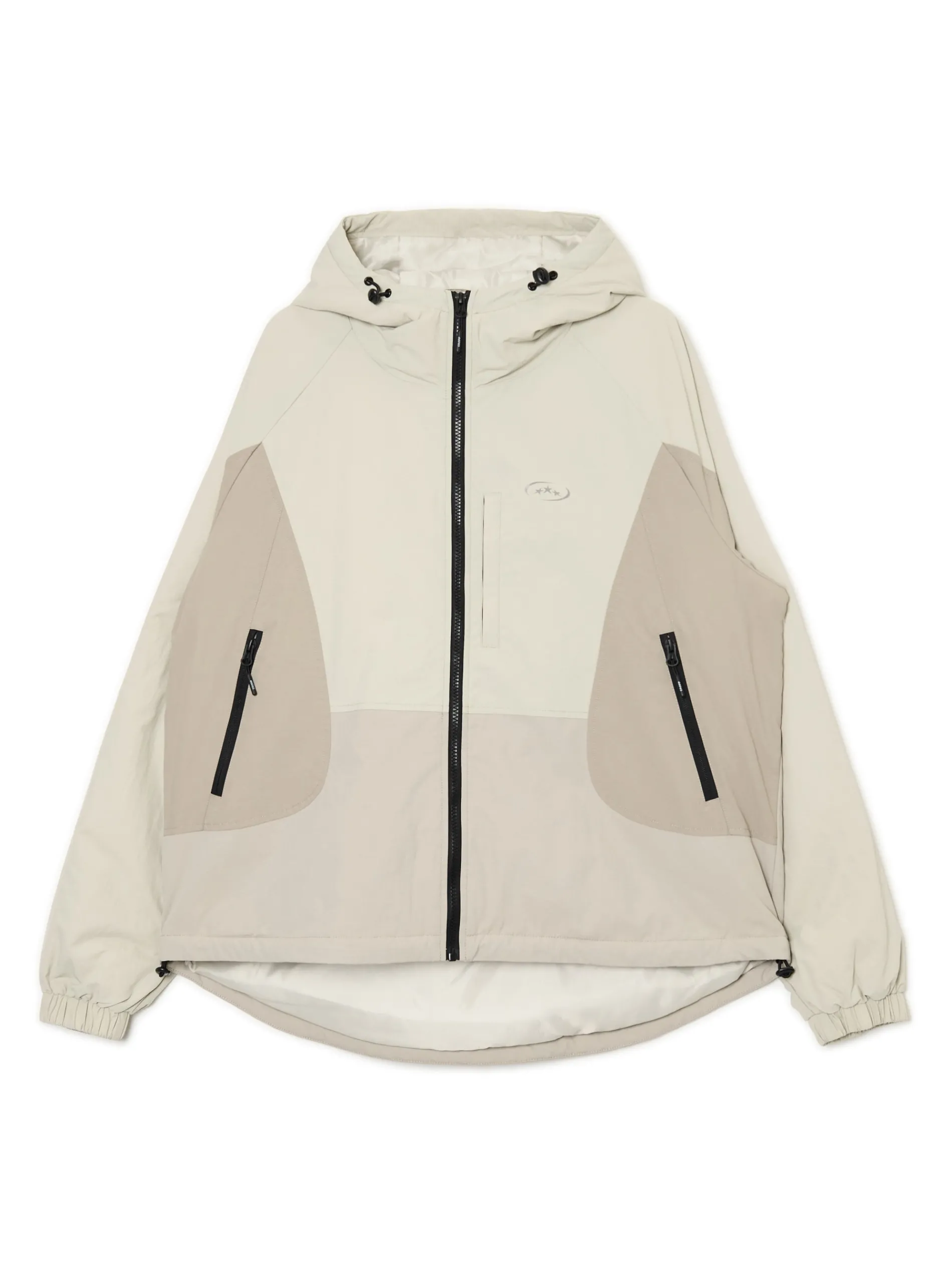 Cropp Kurtki, Płaszcze*Trójkolorowa kurtka z kapturem