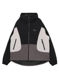 Cropp Kurtki, Płaszcze*Trójkolorowa kurtka z kapturem