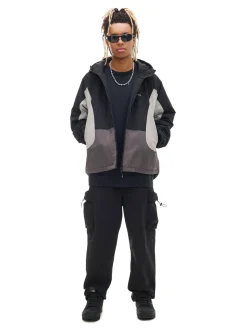 Cropp Kurtki, Płaszcze*Trójkolorowa kurtka z kapturem