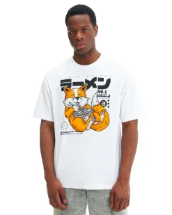 Cropp Koszulki*T-shirt comfort z nadrukiem