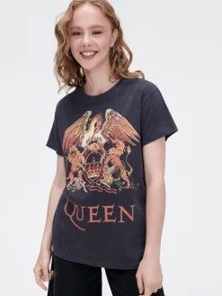 Cropp Koszulki, Topy*T-shirt oversize Queen