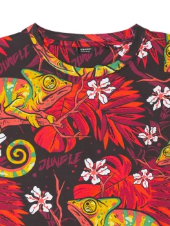 Cropp Koszulki*T-shirt z kameleonem