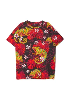 Cropp Koszulki*T-shirt z kameleonem