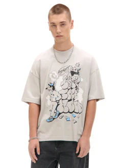 Cropp Koszulki*T-shirt z nadrukiem graffiti