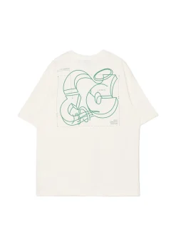 Cropp Koszulki*T-shirt z zielonym nadrukiem