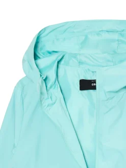 Cropp Kurtki, Płaszcze*Turkusowa kurtka z regulowanym kapturem
