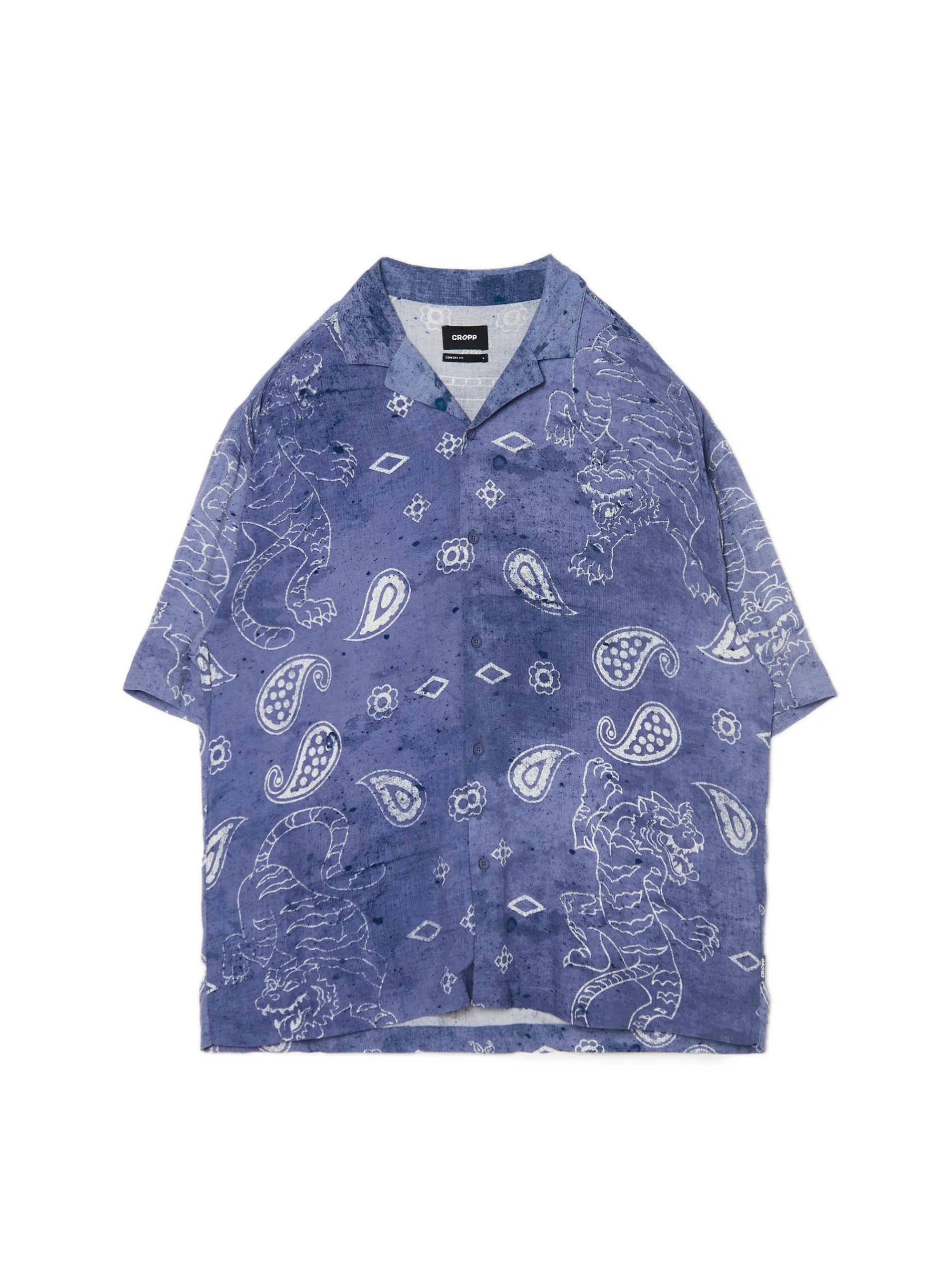 Cropp Koszule*Wiskozowa koszula z nadrukiem