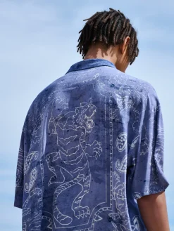 Cropp Koszule*Wiskozowa koszula z nadrukiem