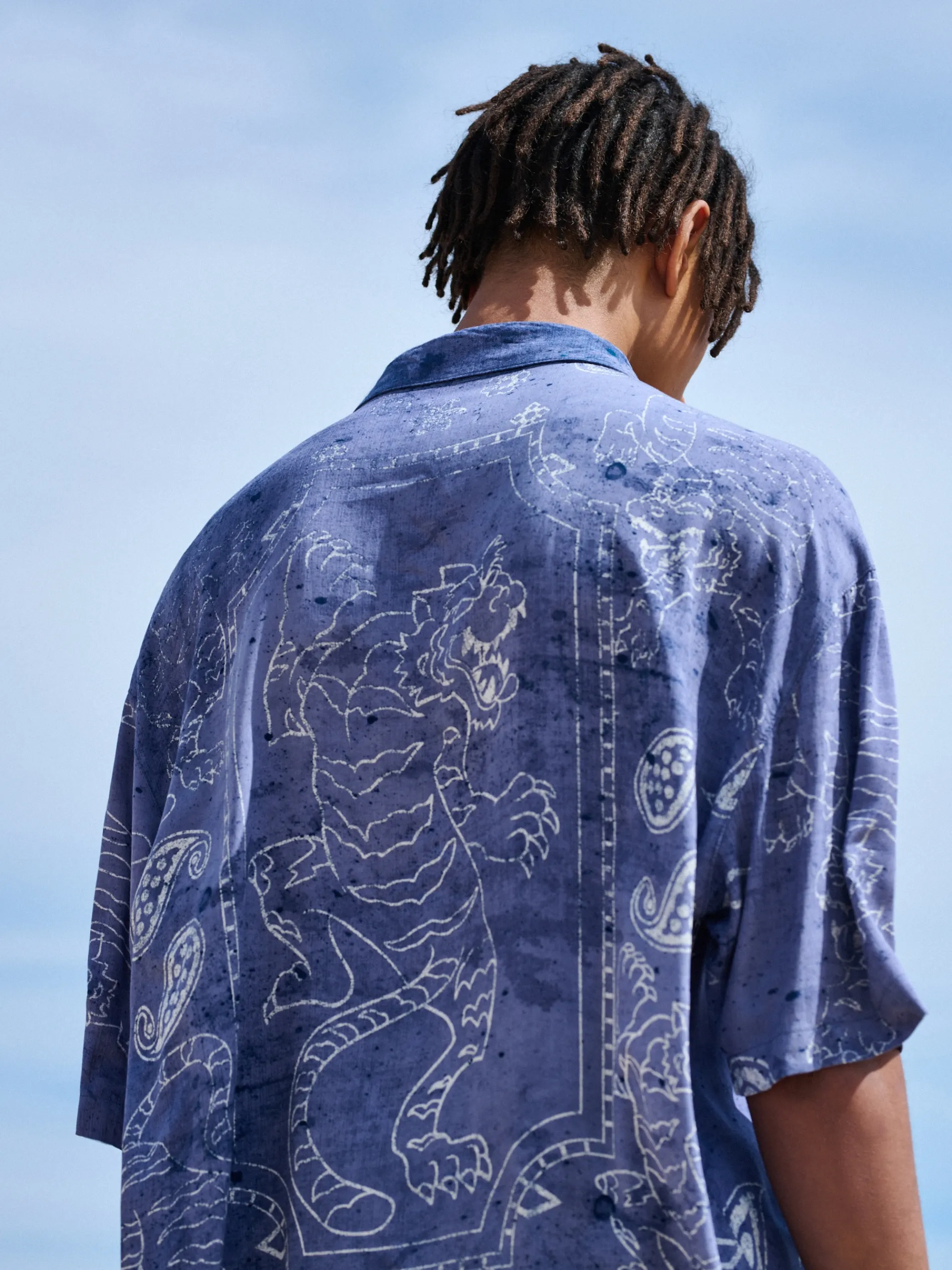 Cropp Koszule*Wiskozowa koszula z nadrukiem