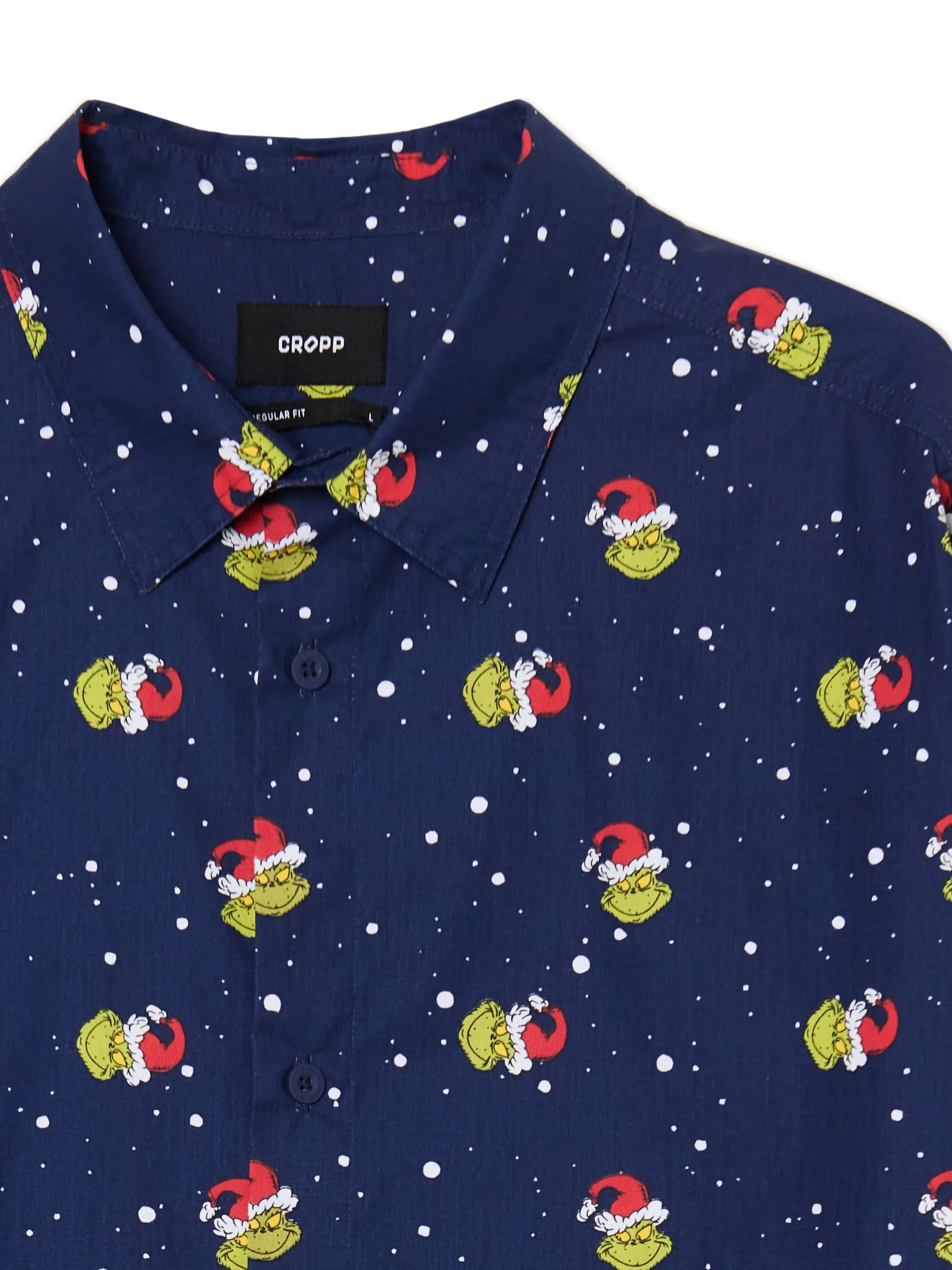 Cropp Ubrania Świąteczne|Koszule*Świąteczna koszula z Grinchem