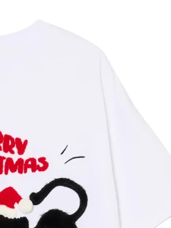 Cropp Ubrania Świąteczne|Koszulki, Topy*Świąteczna koszulka z kotem