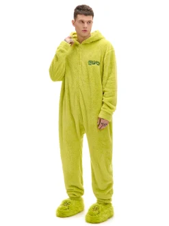 Cropp Cozy|Akcesoria Świąteczne*Świąteczna piżama onesie Grinch