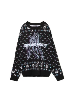 Cropp Ubrania Świąteczne|Swetry*Świąteczny sweter Rick and Morty