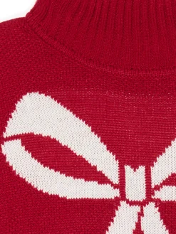 Cropp Swetry*Świąteczny sweter z kokardką
