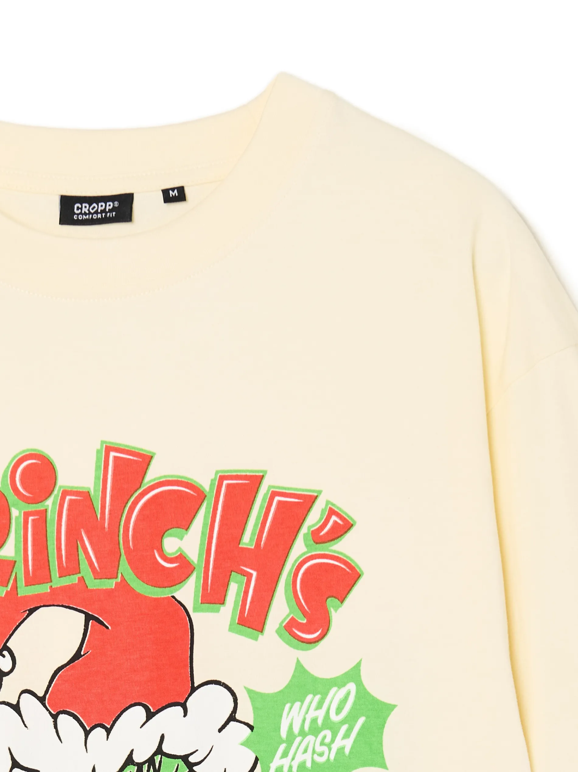 Cropp Ubrania Świąteczne|Koszulki*Świąteczny T-shirt z Grinchem