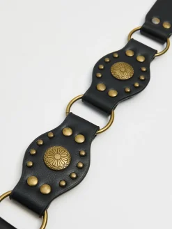 Cropp Paski*Wąski pasek z ozdobnymi detalami