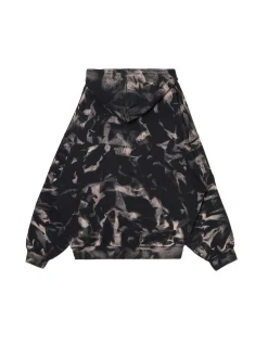 Cropp Bluzy*Wzorzysta bluza z kapturem z naszywką