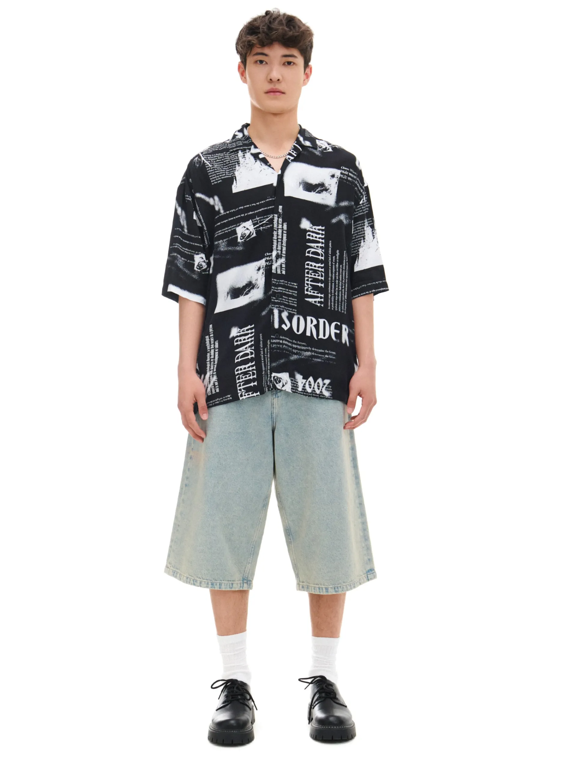 Cropp Koszule*Wzorzysta koszula z kołnierzykiem