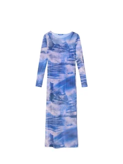 Cropp Sukienki, Kombinezony*Wzorzysta sukienka midi