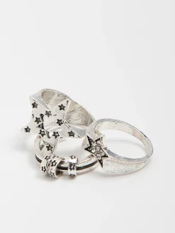 Cropp Biżuteria*Zestaw pierścionków z motywem gwiazd