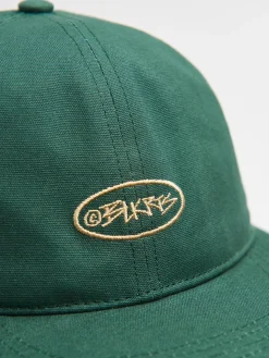 Cropp Czapki*Zielona bejsbolówka z haftem