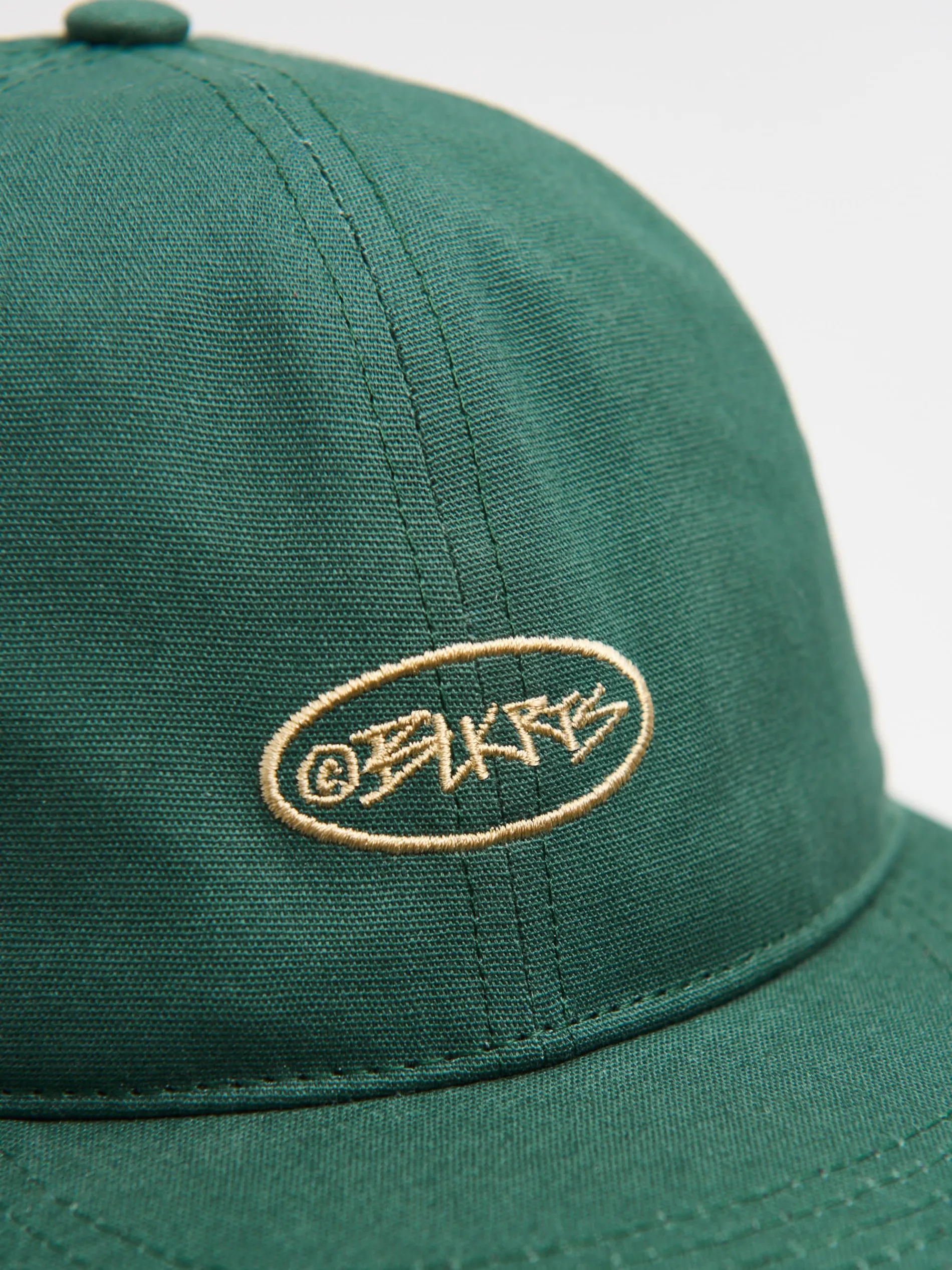 Cropp Czapki*Zielona bejsbolówka z haftem