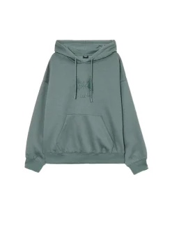 Cropp Bluzy*Zielona bluza z kocim motywem