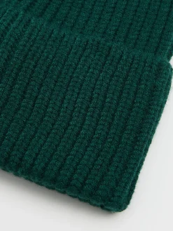 Cropp Czapki*Zielona czapka beanie