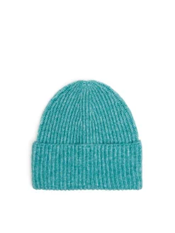 Cropp Czapki*Zielona czapka z domieszką wełny