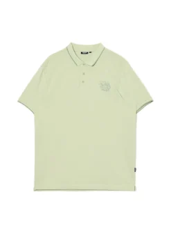 Cropp Koszulki*Zielona koszulka polo z haftem