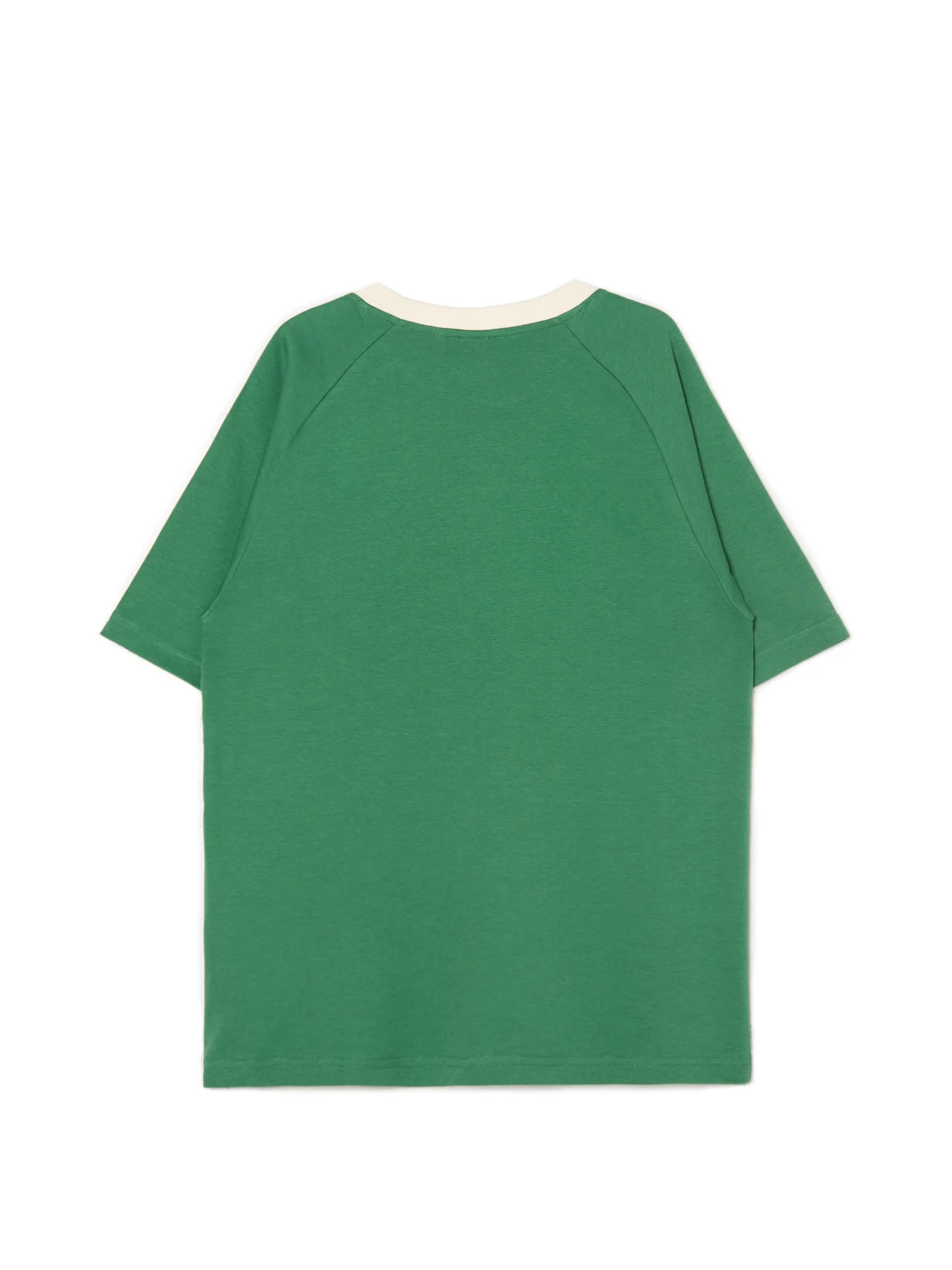 Cropp Koszulki*Zielona koszulka z nadrukiem