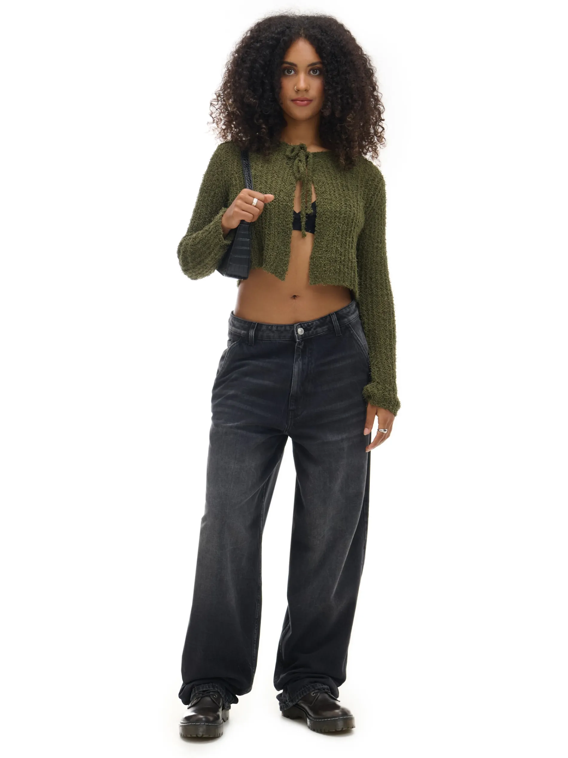 Cropp Swetry*kardigan z wiązaniem