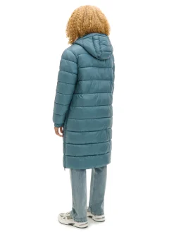 Cropp Kurtki, Płaszcze*płaszcz puffer z kapturem