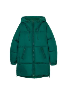 Cropp Kurtki, Płaszcze*pikowany płaszcz z kapturem