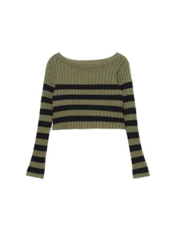 Cropp Swetry*sweter w czarne paski