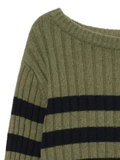 Cropp Swetry*sweter w czarne paski