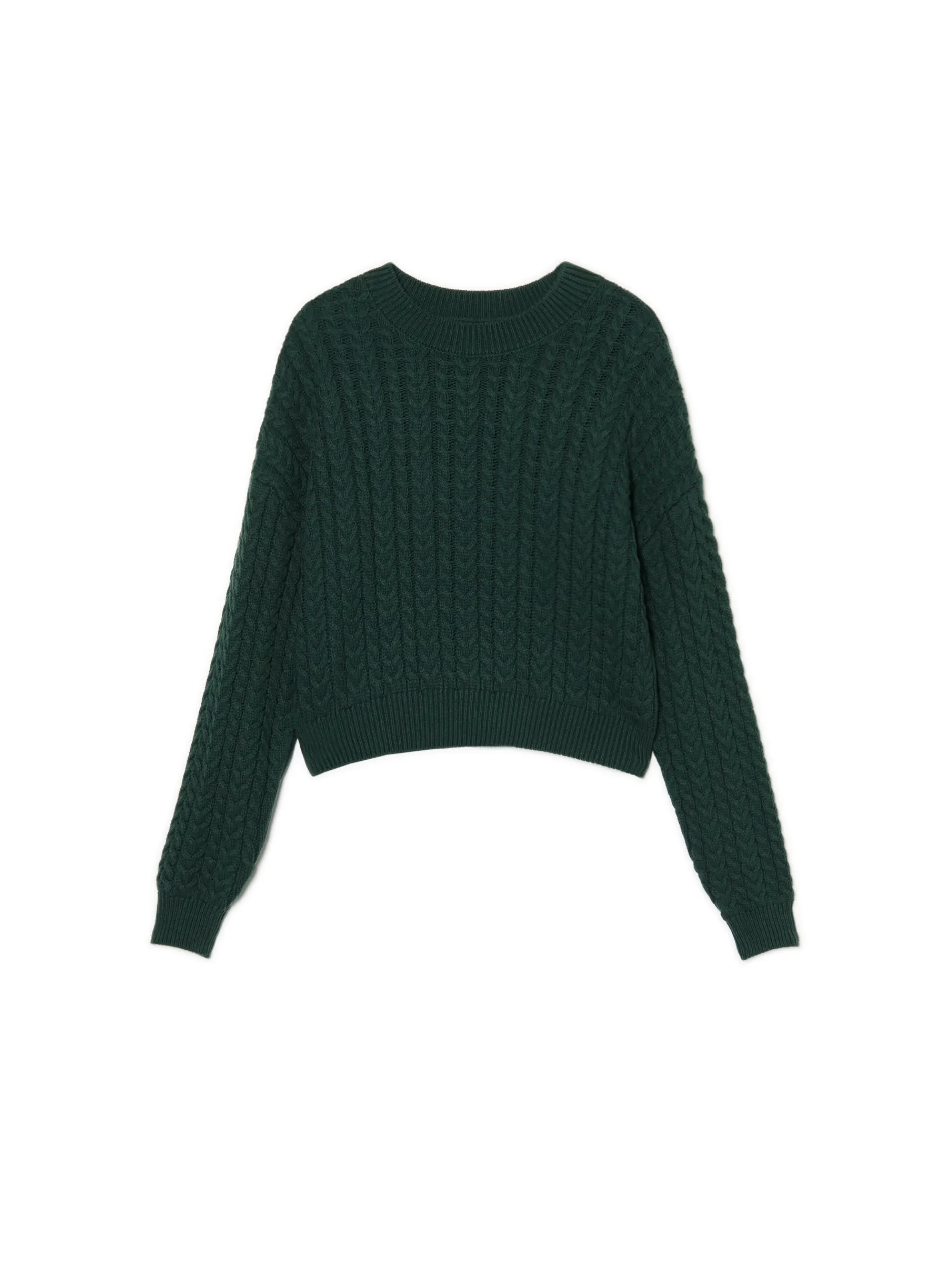 Cropp Swetry*sweter z warkoczowym splotem